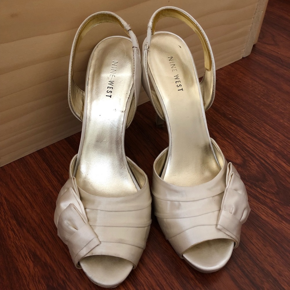 Nine West sling backs